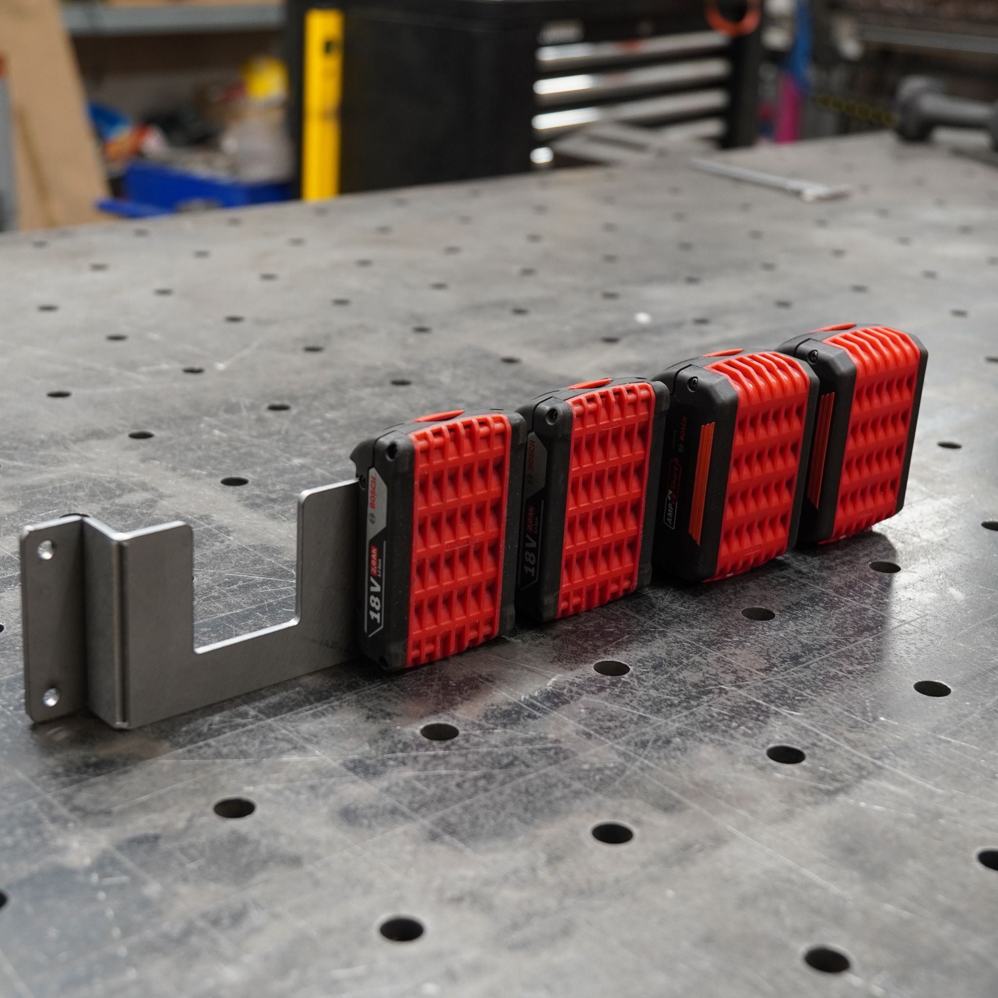 Bauplan Akkuhalter Bosch