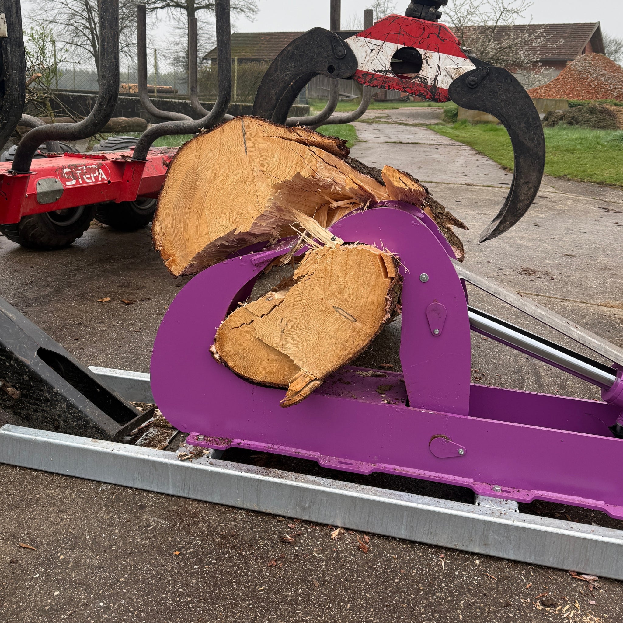 Bauplan Spaltzange 90cm Öffnungsweite