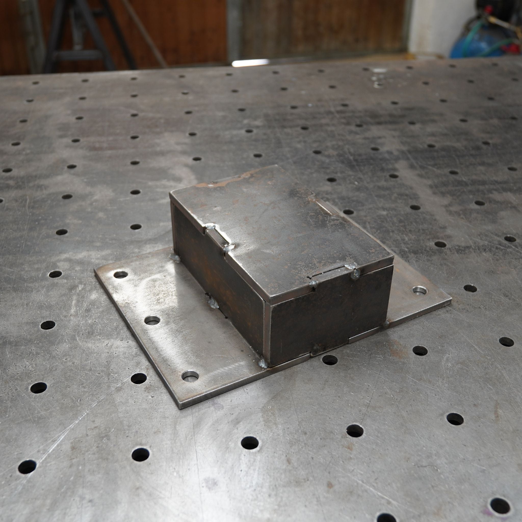 Bauplan Erhöhung Magnetbohrmaschine Ø16mm, Ø22mm und Ø28mm