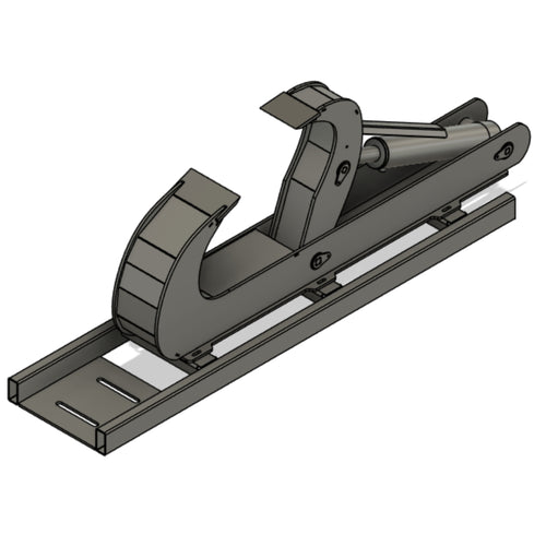 Bauplan Spaltzange 90cm Öffnungsweite 3D-Geometrie