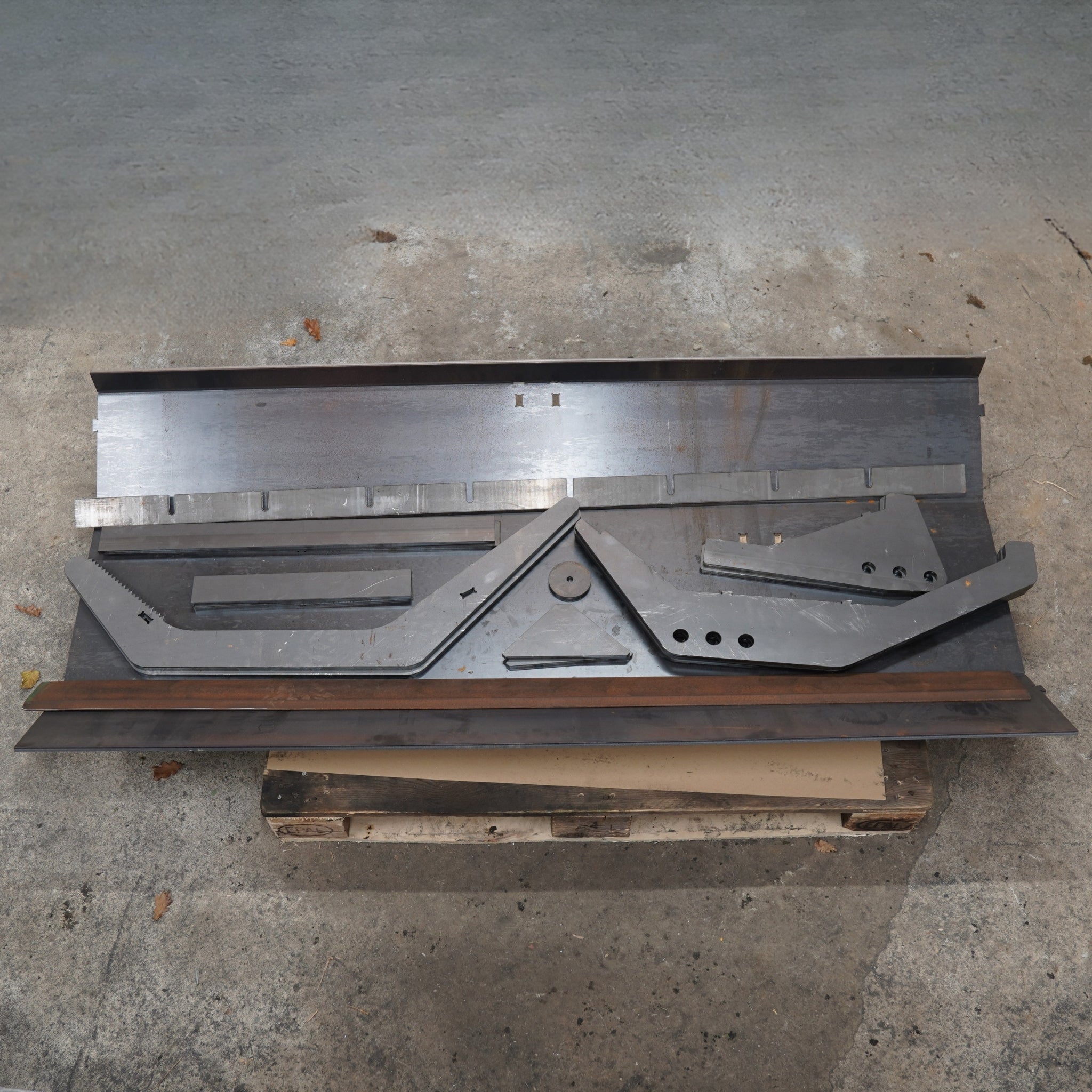 Bauplan Polterschild 180cm