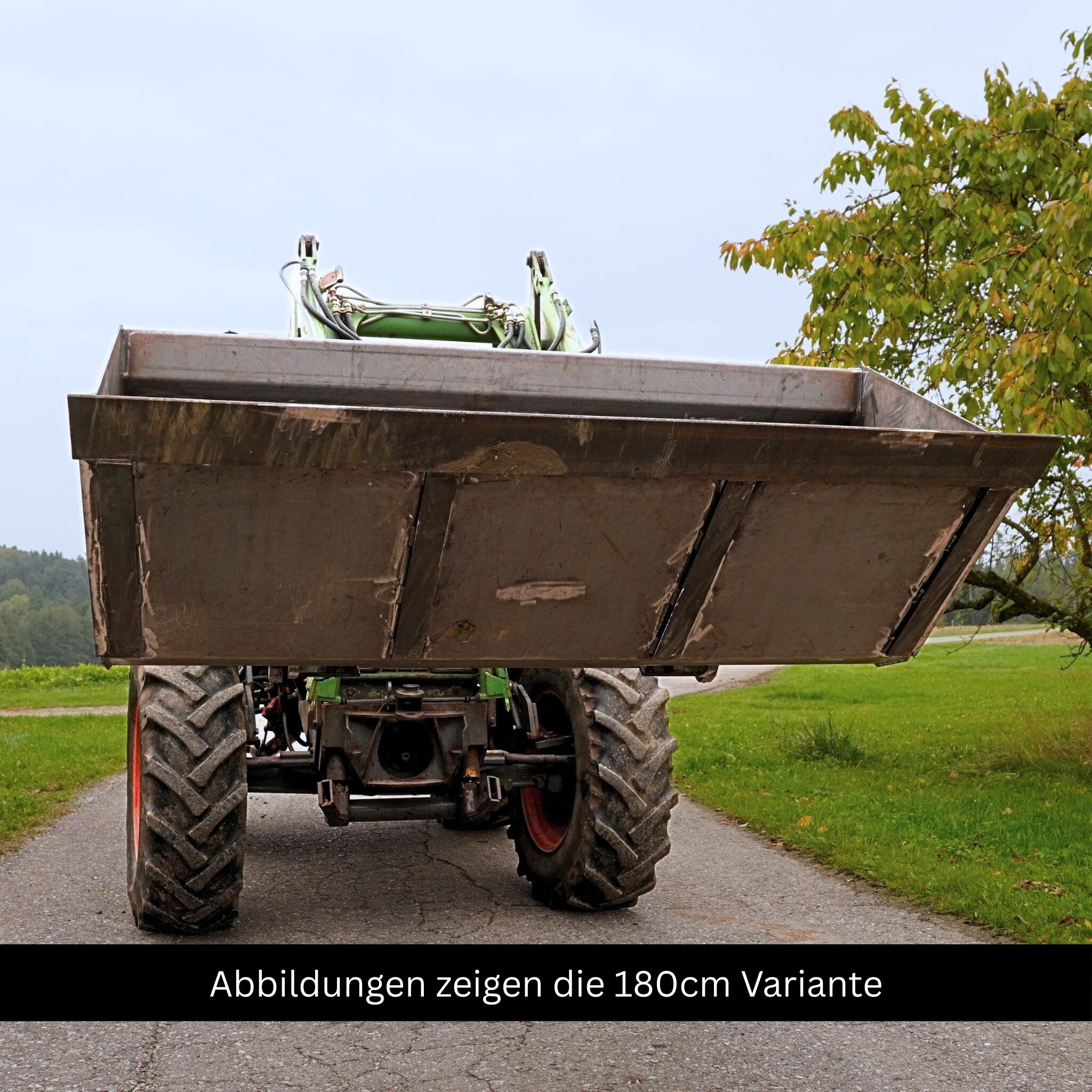 Bauplan Frontladerschaufel Universal 200cm