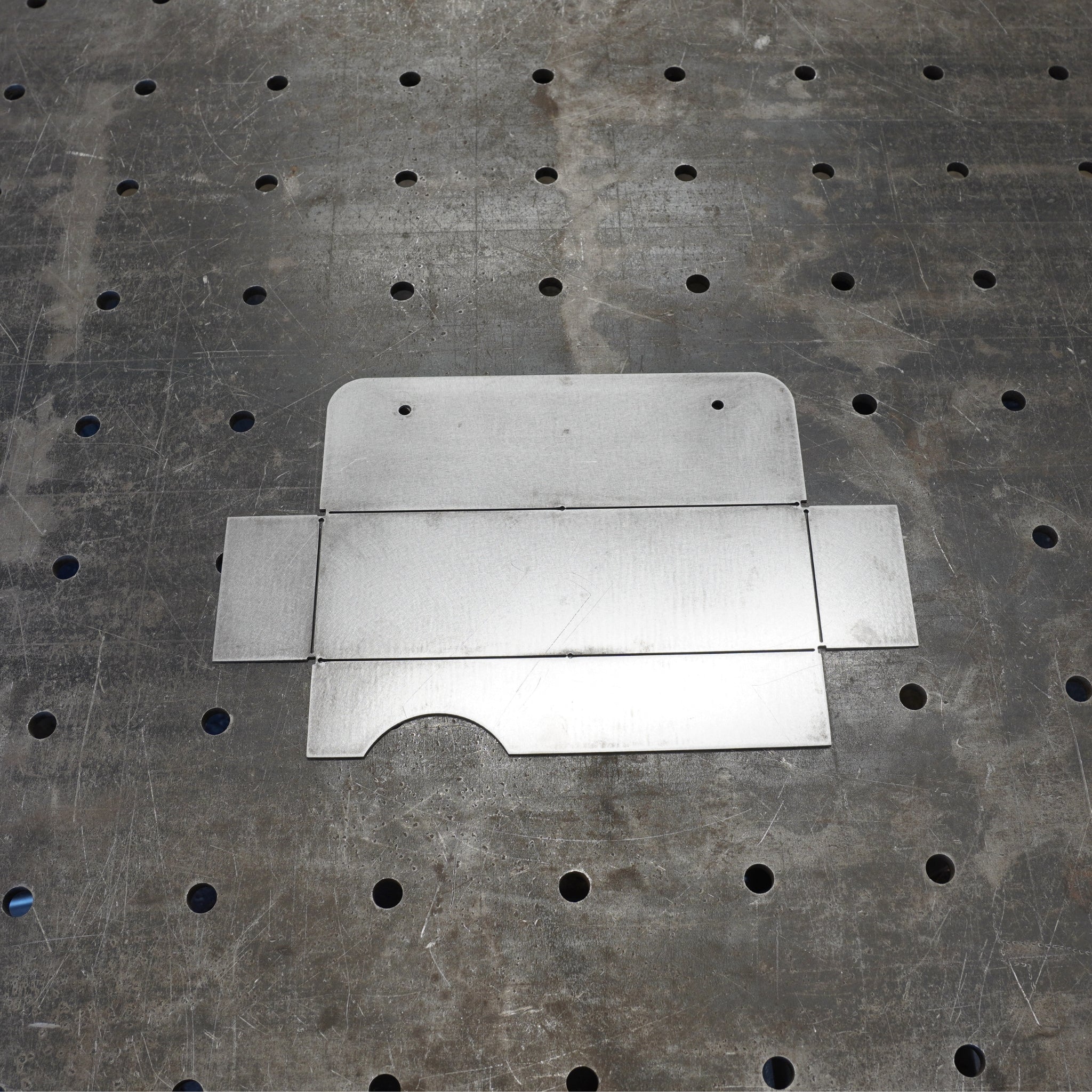 Bauplan Wandhalter Winkelschleifer