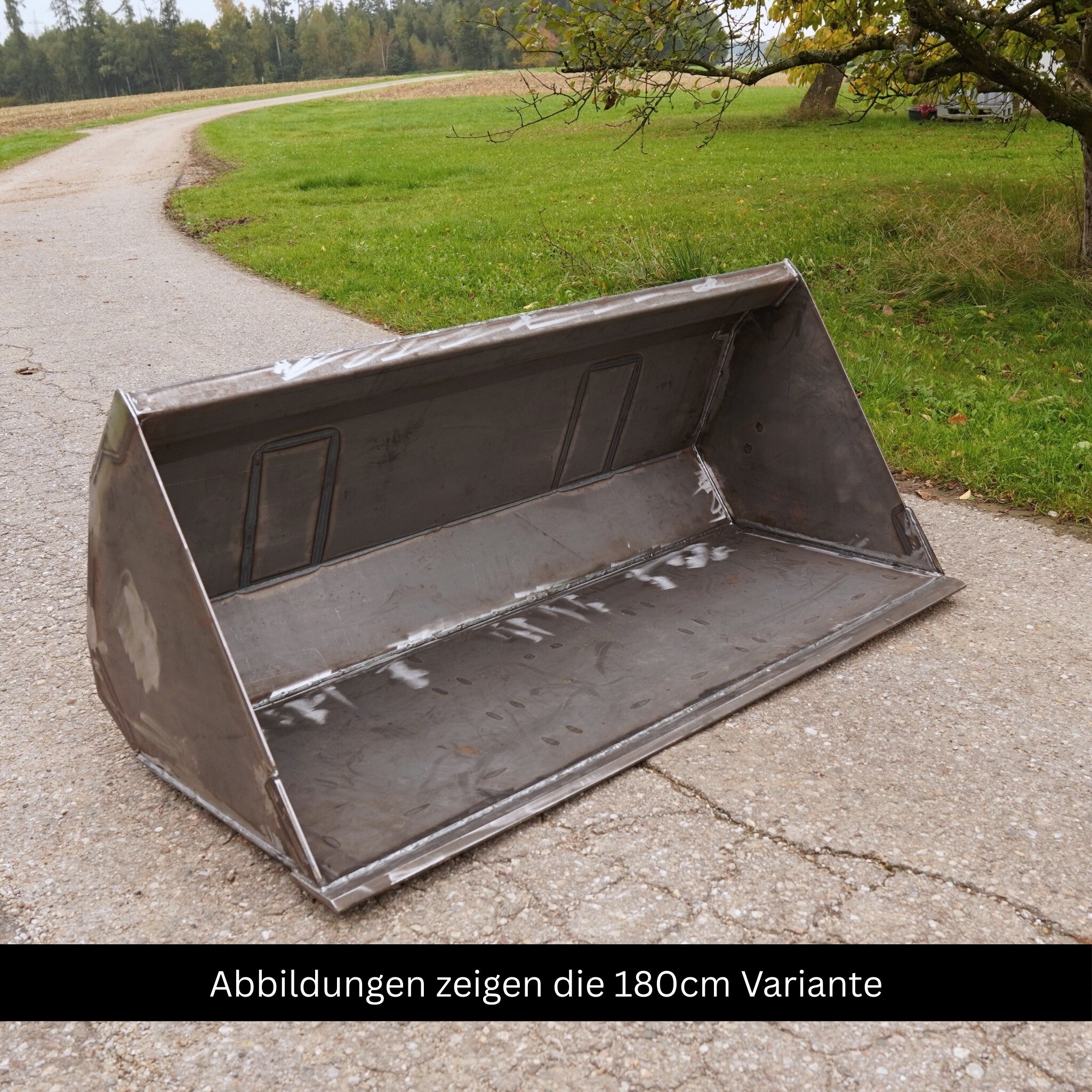 Bauplan Frontladerschaufel Universal 200cm