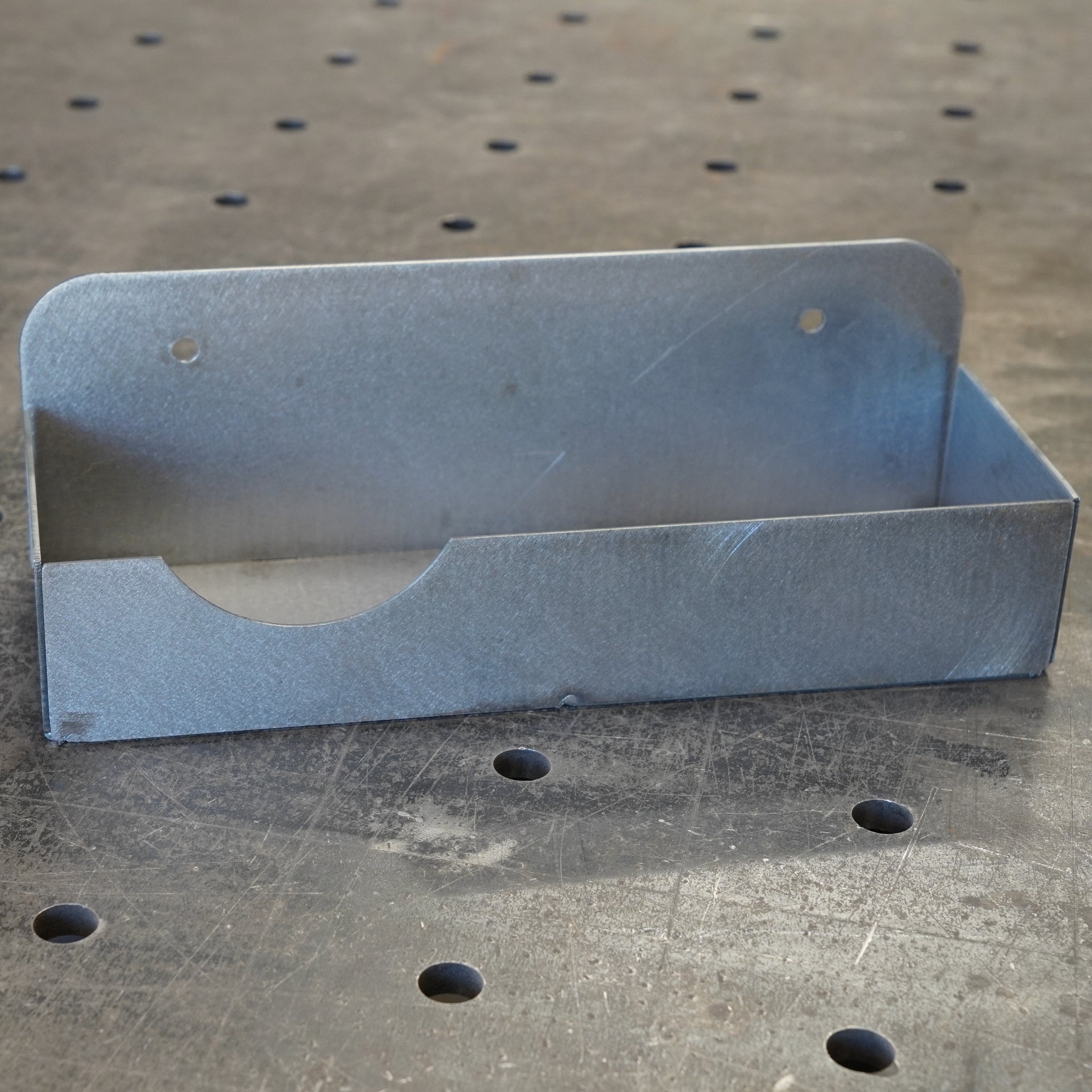 Bauplan Wandhalter Winkelschleifer