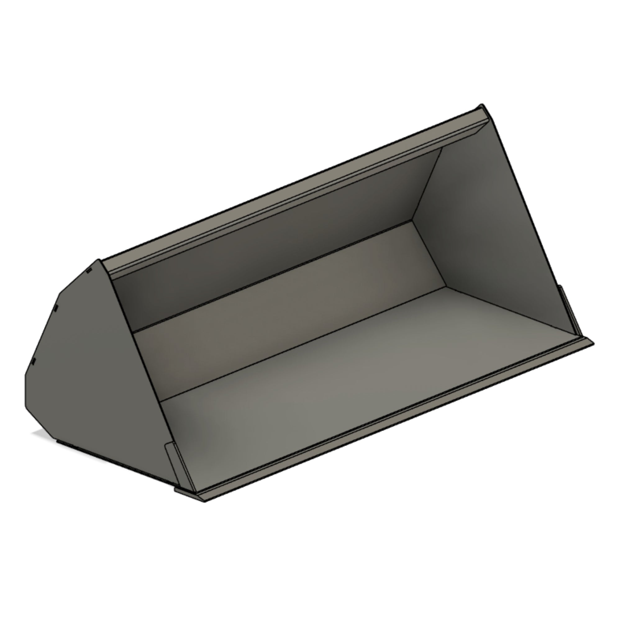 Bauplan Frontladerschaufel Universal 200cm