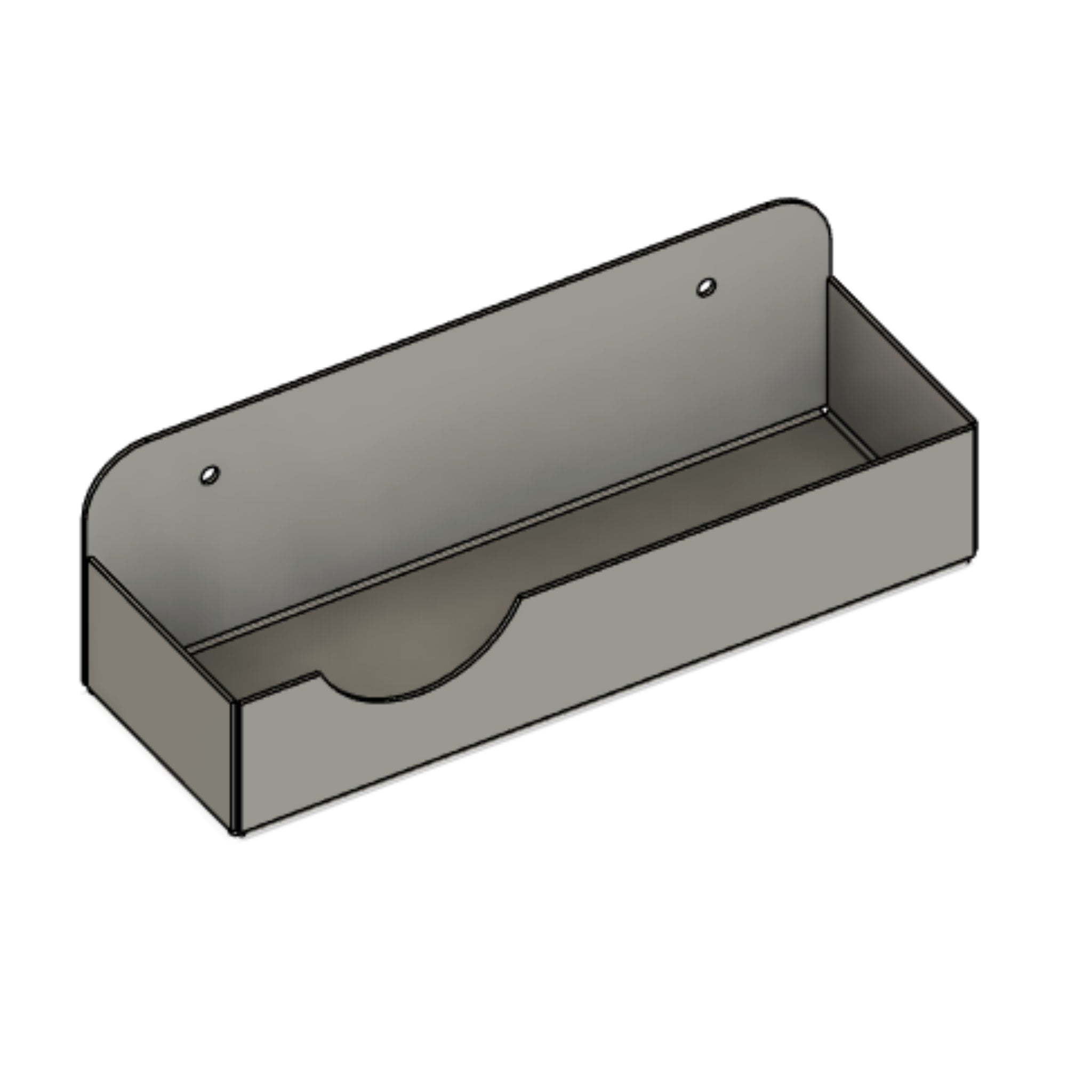 Bauplan Wandhalter Winkelschleifer